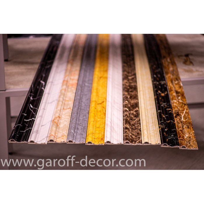 Marmor UV Dekorativ list - 300cm - NYHET  S09